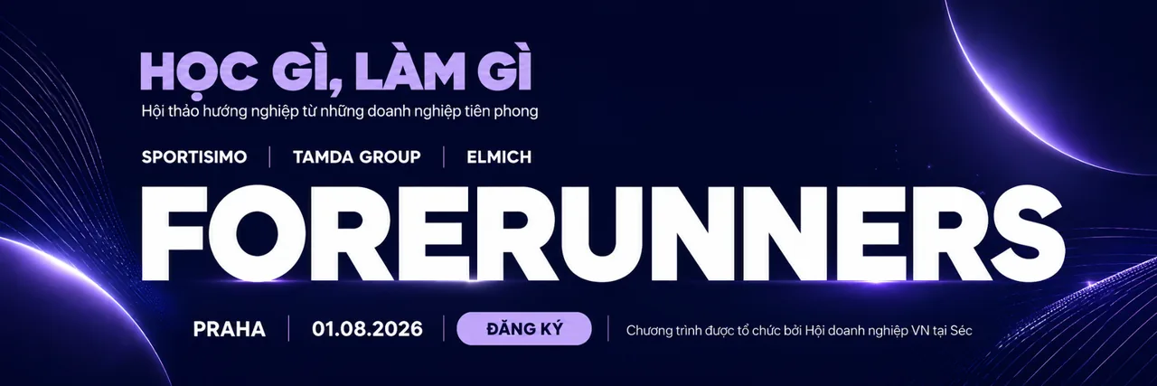 Học gì, làm gì — Forerunners — Praha 01.08.2026